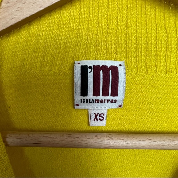 Isola Marras Yellow Sweater - Picture 6 of 6